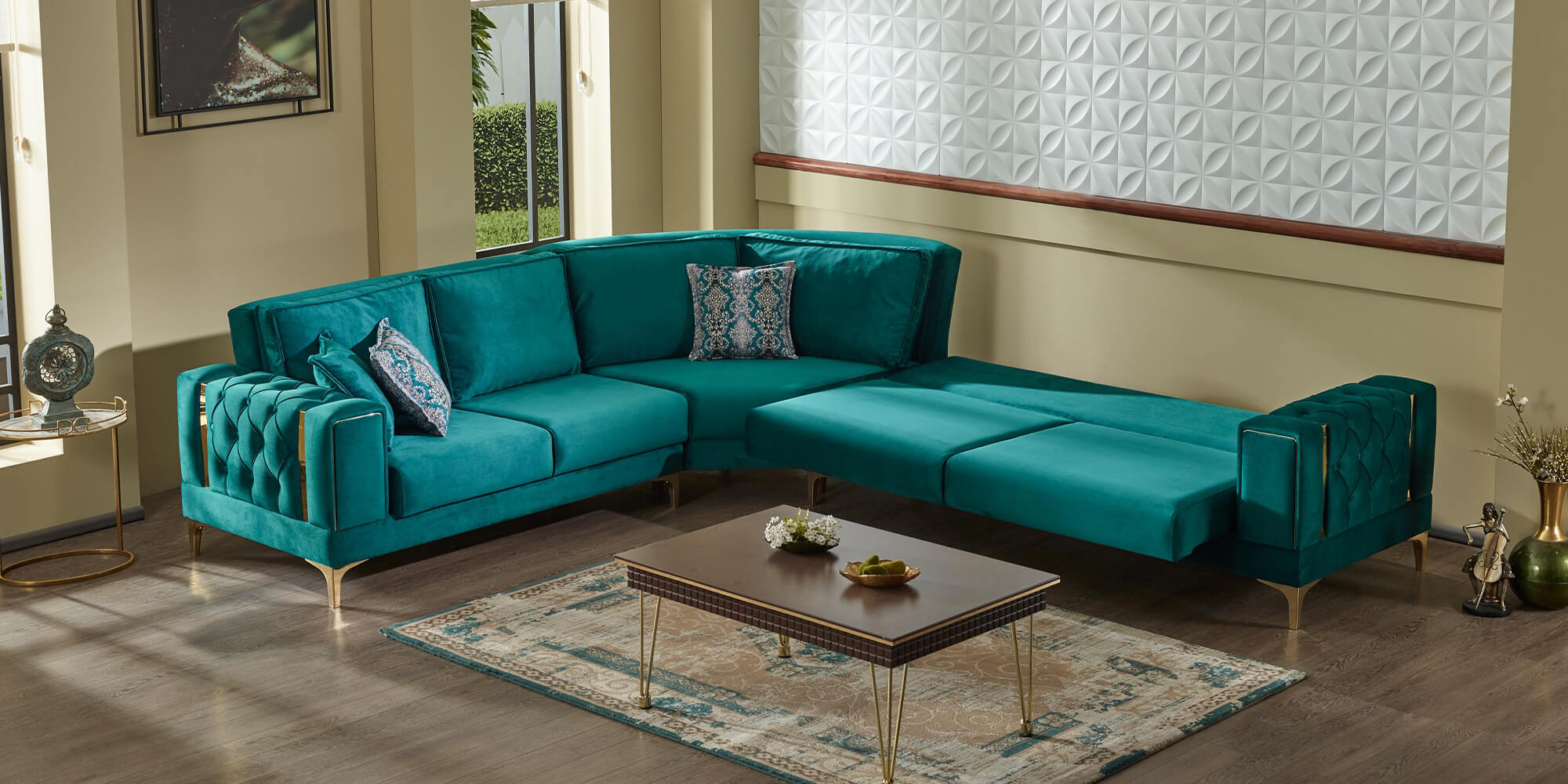 Perla Köşe Zeence Furniture Kayseri Mobilya Fabrikası